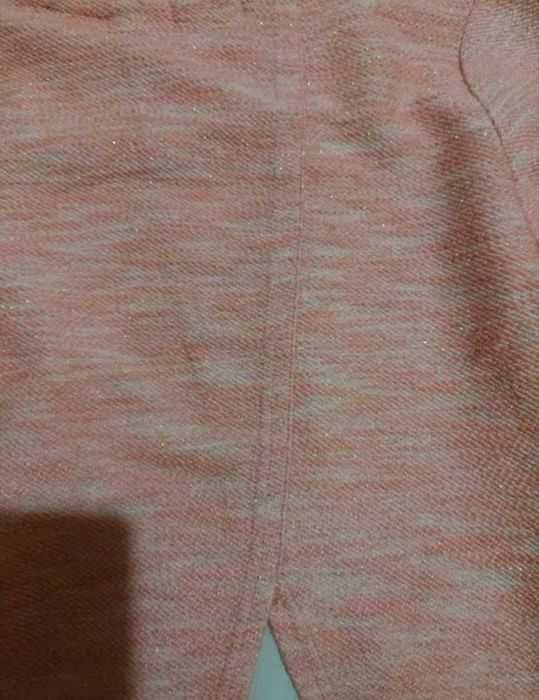 Pulover casual cu fir auriu