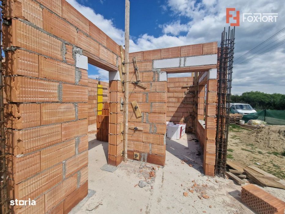 Duplex nou de vanzare cu 3 camere si teren de 300 mp, zona Bucovat