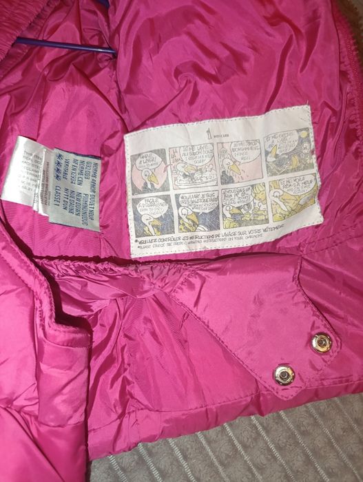 Детский зимний комбинезон на девочку