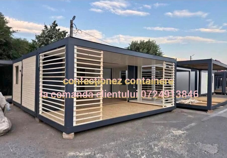 Vand containere tip casă birouri spatii comerciale fast-food