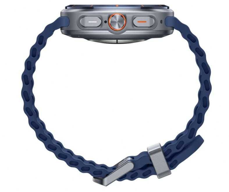 Смарт часовник Samsung Galaxy Watch Ultra (2025), 47mm, LTE, Titanium Blue