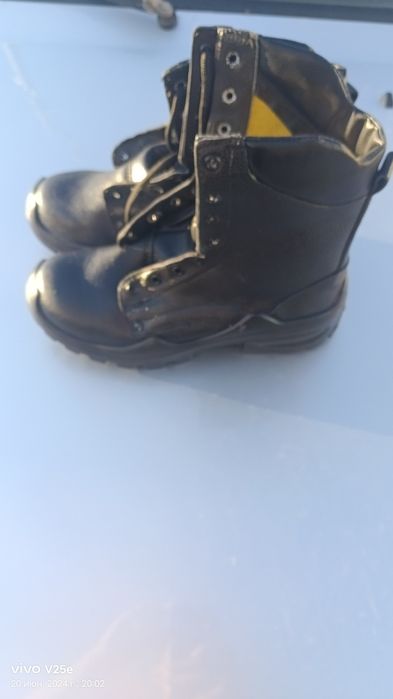 Спец етик Берцы Кожа материал жаксы