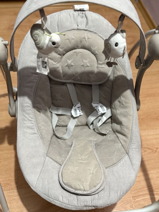 Електрическа Люлка Lorelli Portofino Gray Star