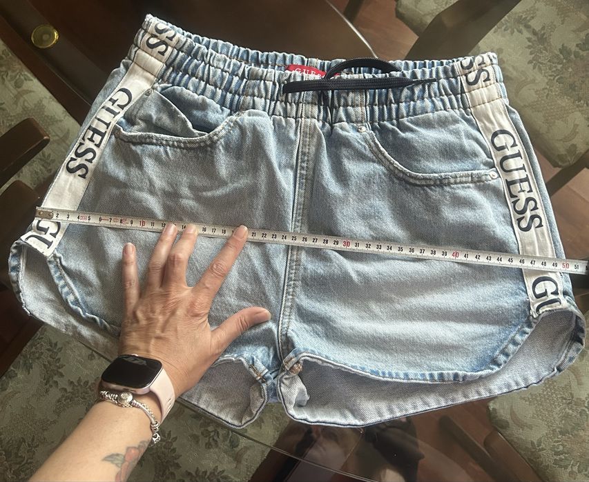 Къси дънкови панталони Guess
