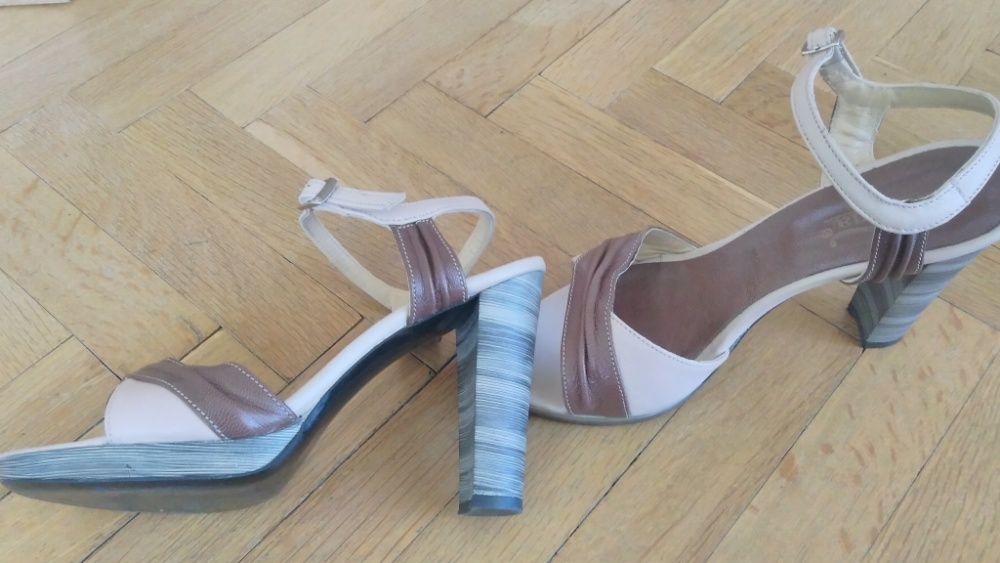 Нови дамски сандали от естествена кожа "Gabina"