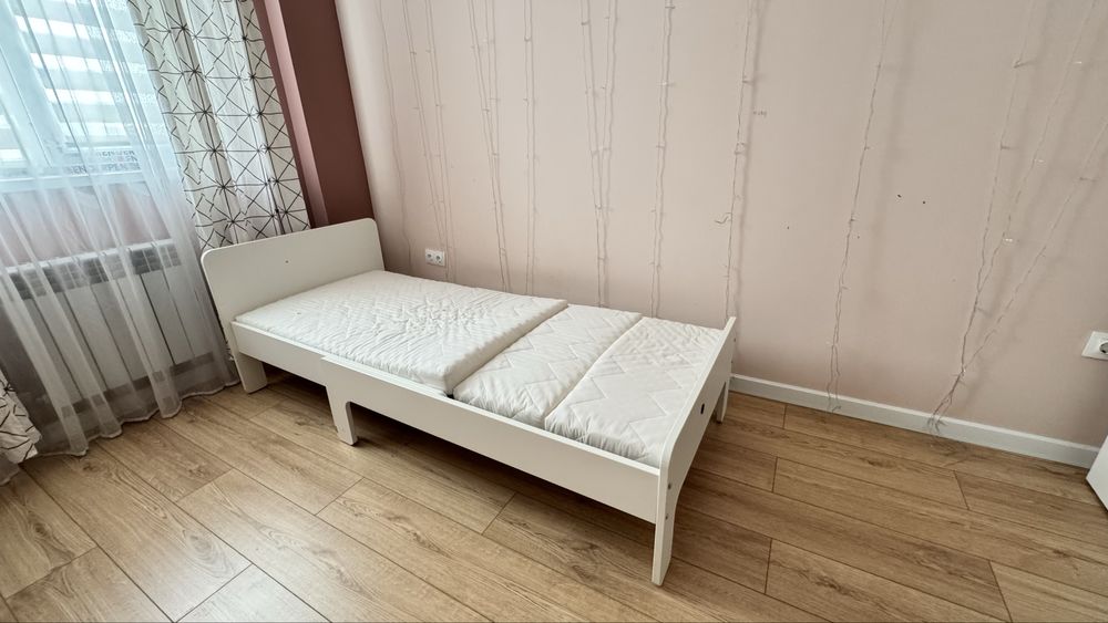 Кровать детская размер 205х90см, высота 40 см