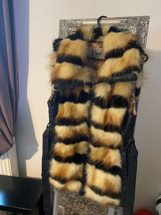 Vestă blană stare perfectă