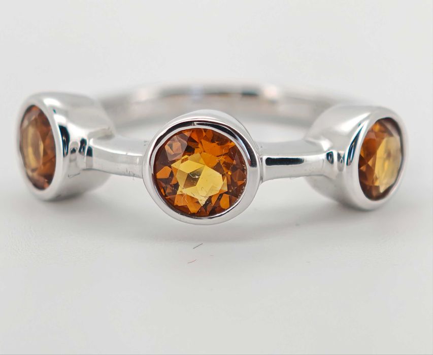 Inel aur 14k cu citrine Sonia Bitton