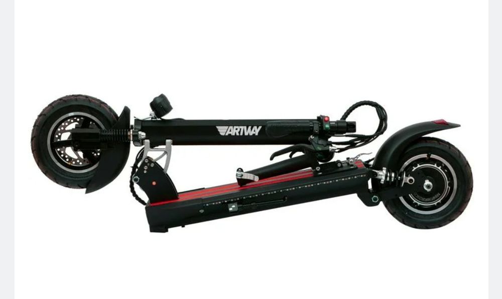 Электросамокат Artway X20, 50км/ч, до 150кг, 58км, Черный