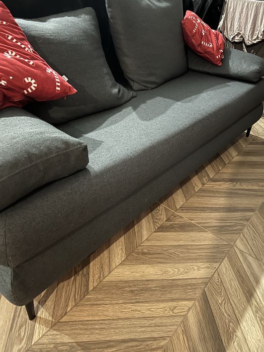 Canapea Extensibila Gri Antracit 200cm