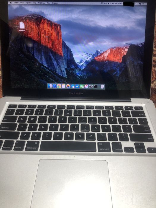 Macbook Pro 13" 4 ОЗУ 750 HDD
