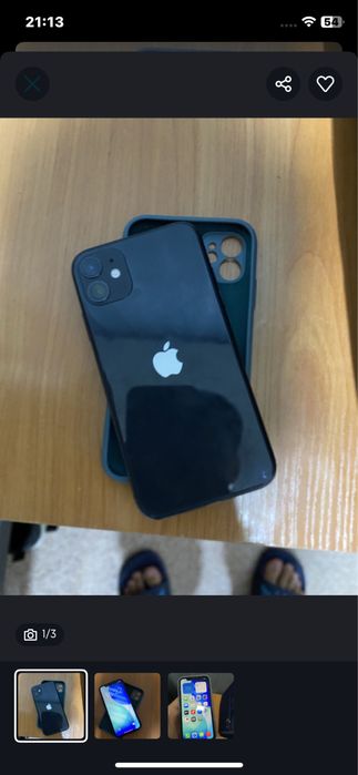 Айфон 11 74% емкость