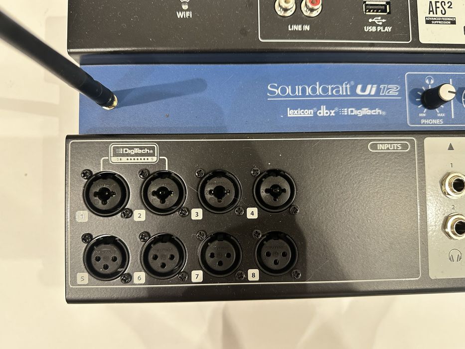 Soundcraft Ui12 mixer digital WiFi 12 canale