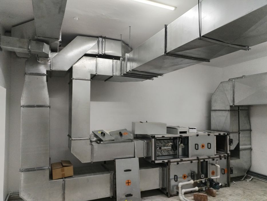 Вентиляция жестяной цех