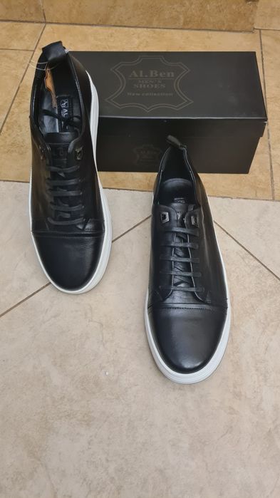 Кожаные туфли Албен,новые