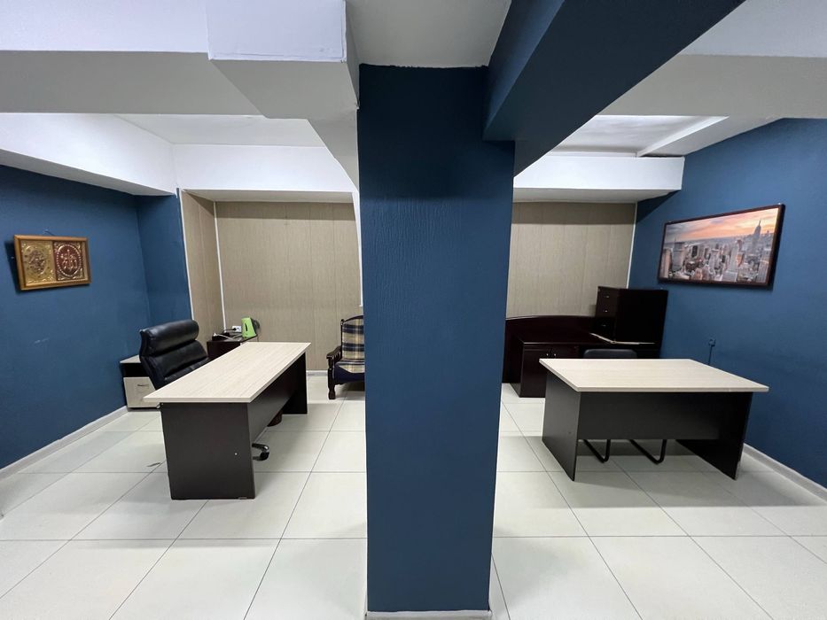 Аренда под офис С Мебелью! 2 минут от метро Новза 36м2 400у.е