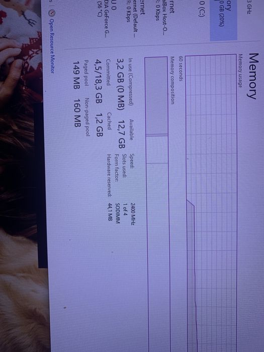 Gaming Laptop ASUS ROG GL703VM-GC110 - почти неизползван