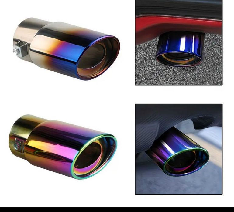 Универсален тунинг накрайник за ауспух за Кола-автомобил-джип-ван