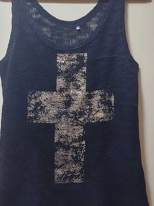 Потник с златист кръст