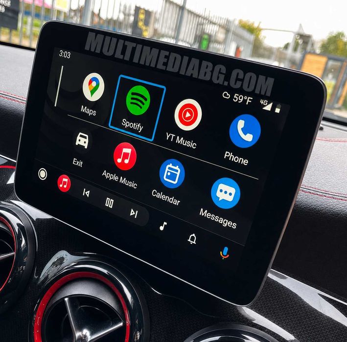 CarPlay интерфейс за Mercedes NTG5.0
