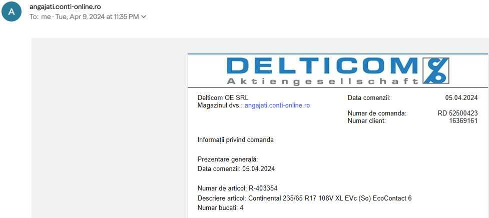 Set Jante ATS 7Jx17 cu Senzori si Anvelope Continental 235/65 R17
