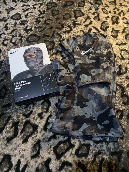 Mască Nike Ski.  |  CamoGrey / Pink / Black. Impecabile!