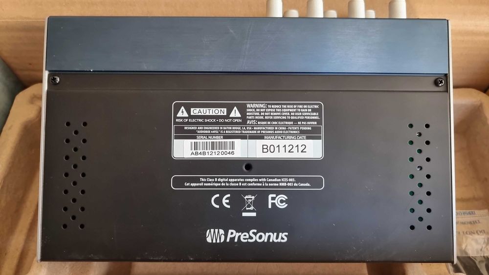 PreSonus AudioBox 44VSL – аудио интерфейс / звукова карта (като нов)