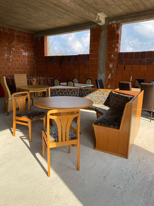 Colțar de bucătărie lemn masiv