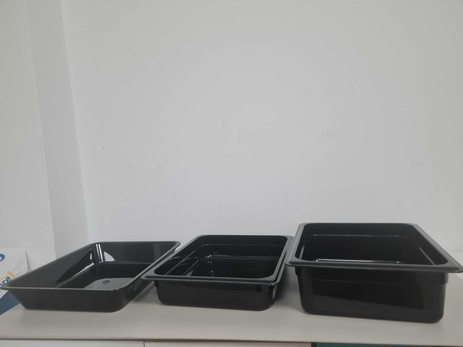 Гастронорм тавичка 1/2 х 100 мм, 1/2 х 50 мм , 1/2 х 65 мм черна