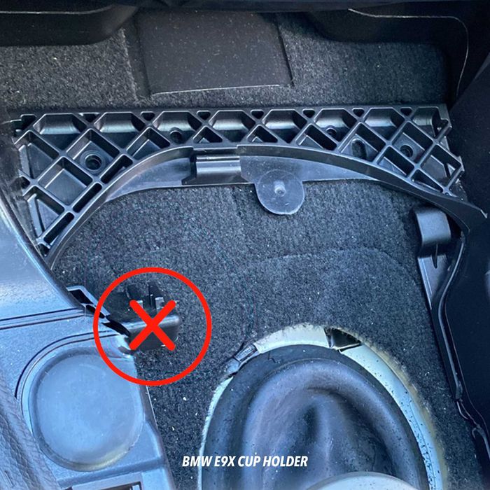 Suport pahare BMW E90 E91 E92 E93 – Cup Holder Consolă Centrală