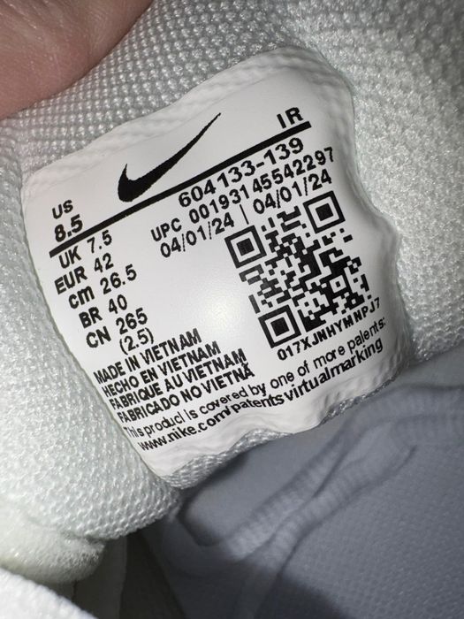 Nike Tn 42 Alb Albi noi nepurtati