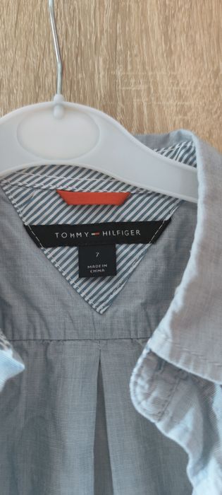 Cămașă Tommy Hilfiger plus Cardigan/ jerseu s'Oliver pt băieți 7-8 ani