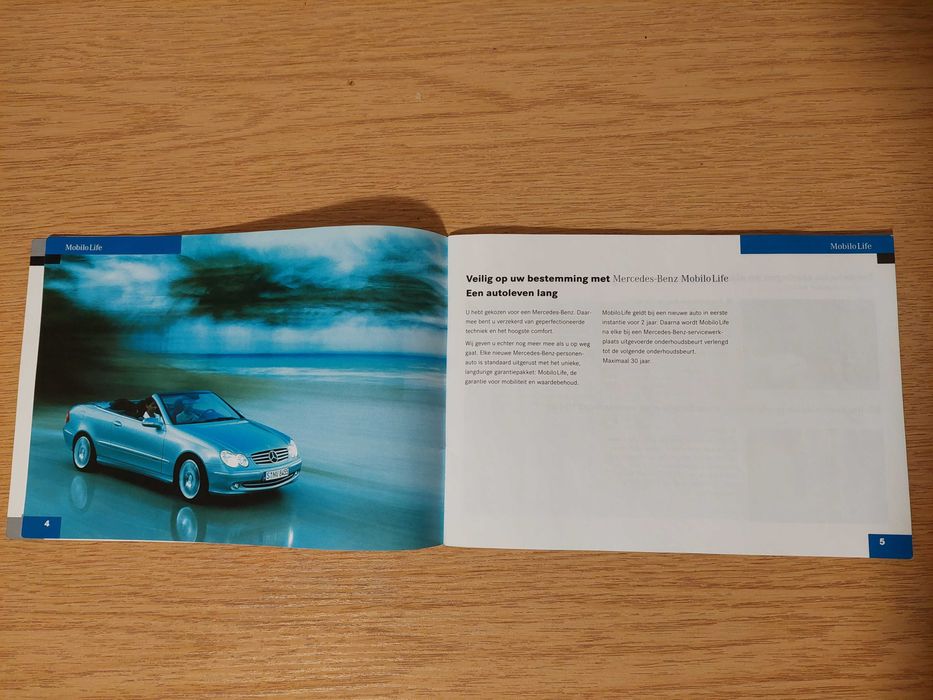 Carte service pentru Mercedes 2006 originala