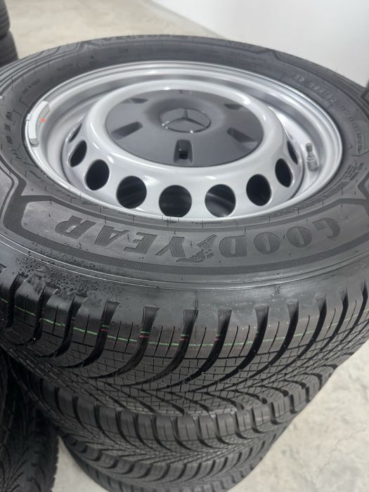 Jante Mercedes Sprinter R16 W907/910 Goodyear Vara/Iarna 2025 Noi