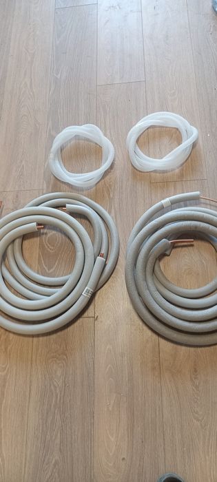 Продам срочно два комплекта трубки медные для кондиционера без гаек