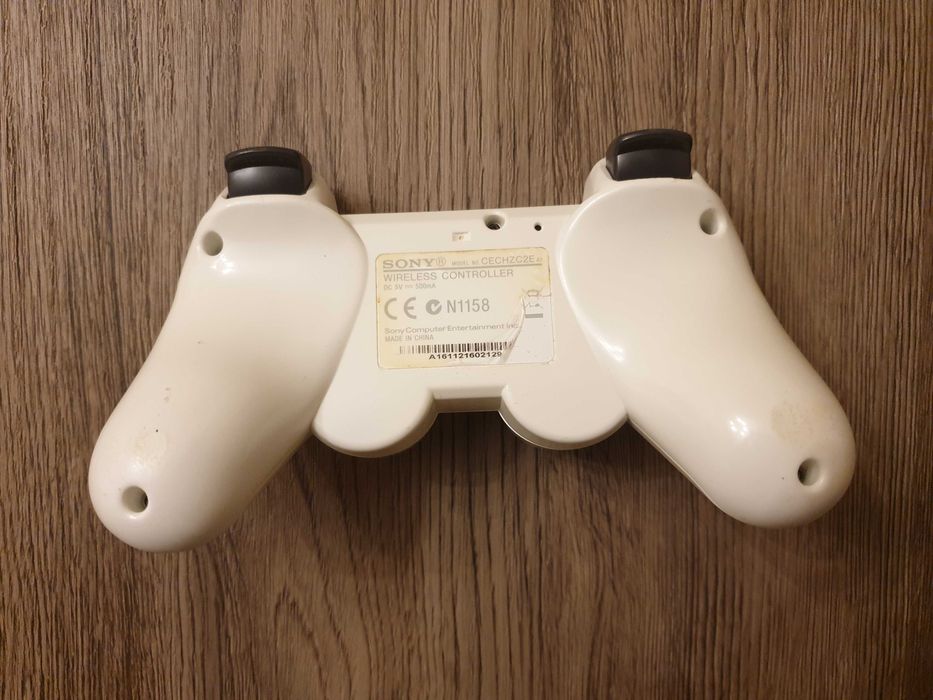 Controller (maneta) Dualshock 3 Ceramic White pt PlayStation 3 (PS3)