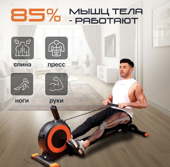 Гребной тренажер Genau RW300-S