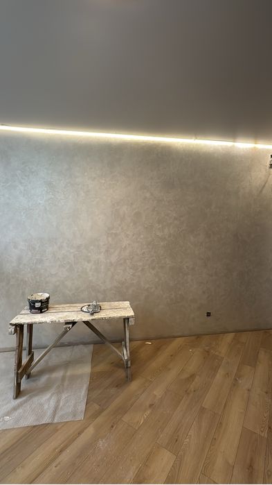 Обои- Покраска- Мокрый шелк