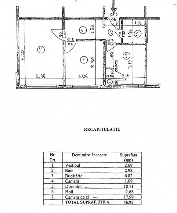 Vanzare Apartament 2 Camere Piata Restia Proprietar