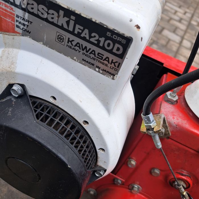 Motocositoare Bucher elvetian motor Kawasaki