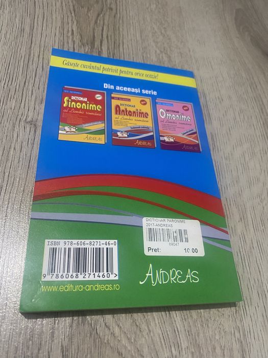 Dictionar de paronime