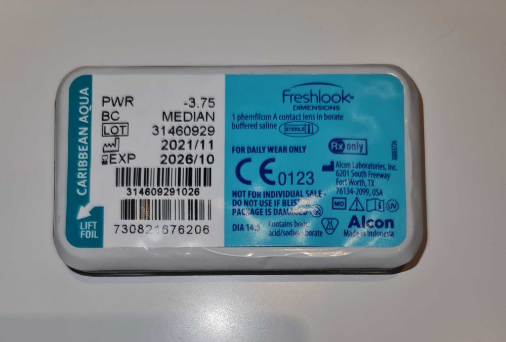 Цветни диоптрични лещи