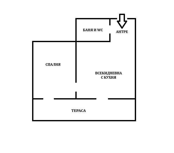 Продава се Двустаен апартамент в Балчик - 52 кв.м за 1062 €/кв.м - Снимка #15