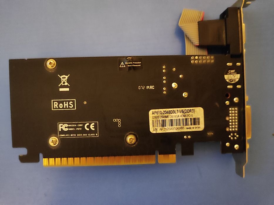 Gt 610 2g ddr3 Afox
