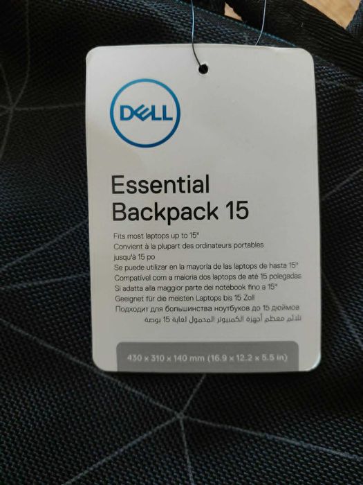 раница за лаптоп Dell, Essential Backpack 15