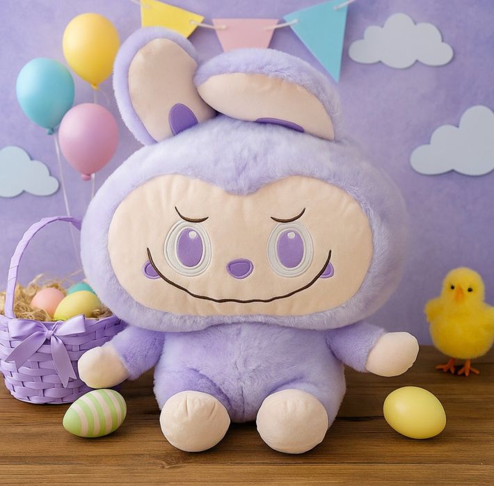 Огромна плюшена играчка Лабубу – 100 см