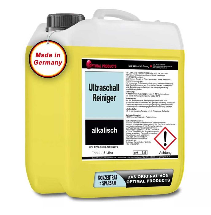 Универсален Ултразвуков Алкален  почистващ препарат 1л / 5л