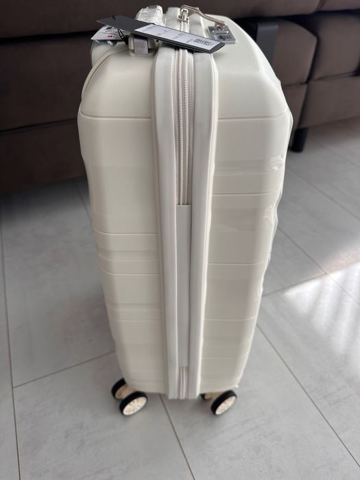 Troller de cabina Kono 20” White 55cm 42l TSA Nou