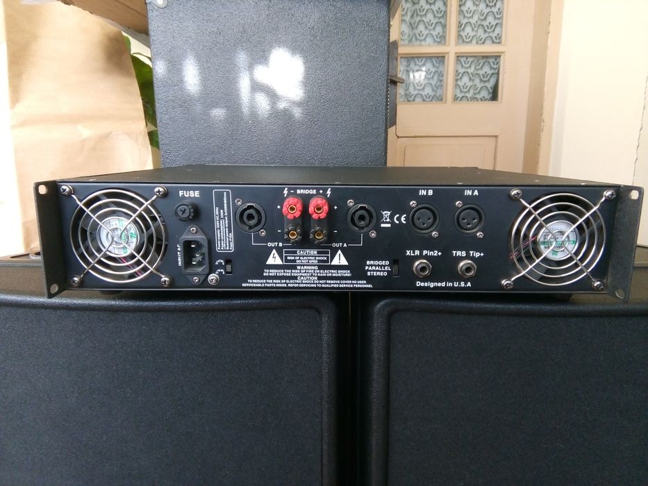 The Amp Ta 1050 amplificator putere 2*520W Dynacord montarbo fbt rcf