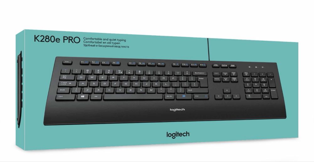 Нова клавиатура Logitech K280e Pro опакована